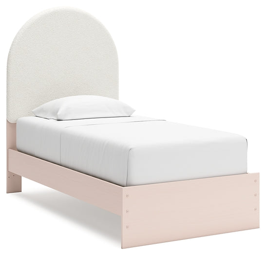 Wistenpine  Upholstered Panel Bed