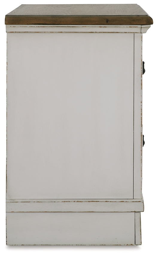 Blendon Two Drawer Night Stand