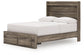 Elbrim Full Panel Storage Bed