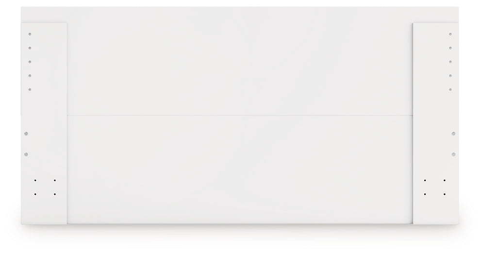 Onita King Panel Platform Bed with 2 Side Storage