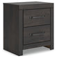 Hollivern Full Panel Bed with Storage with Mirrored Dresser, Chest and Nightstand